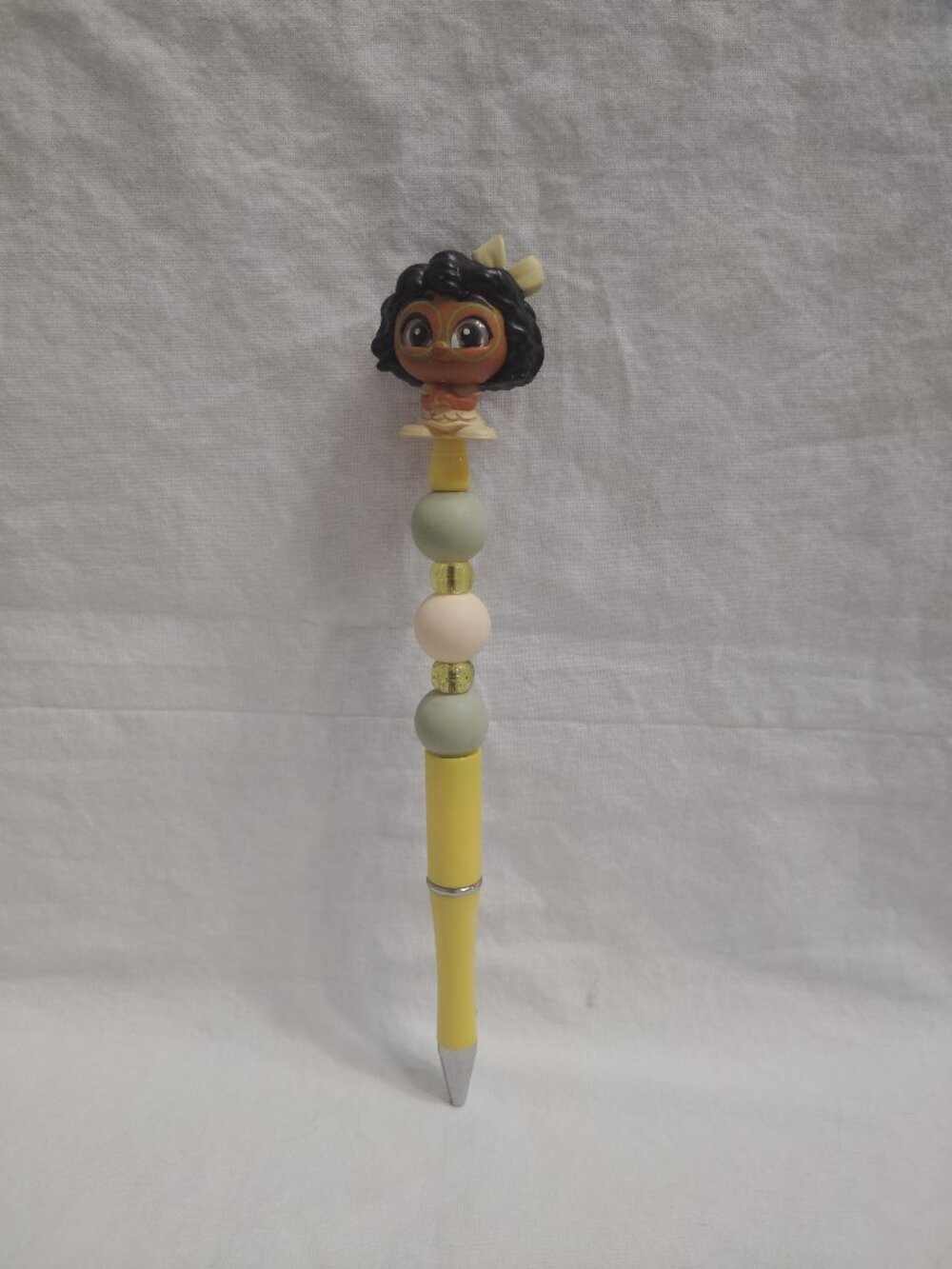 Disney Doorable- Young Mirabel - Handmade Beaded Pen